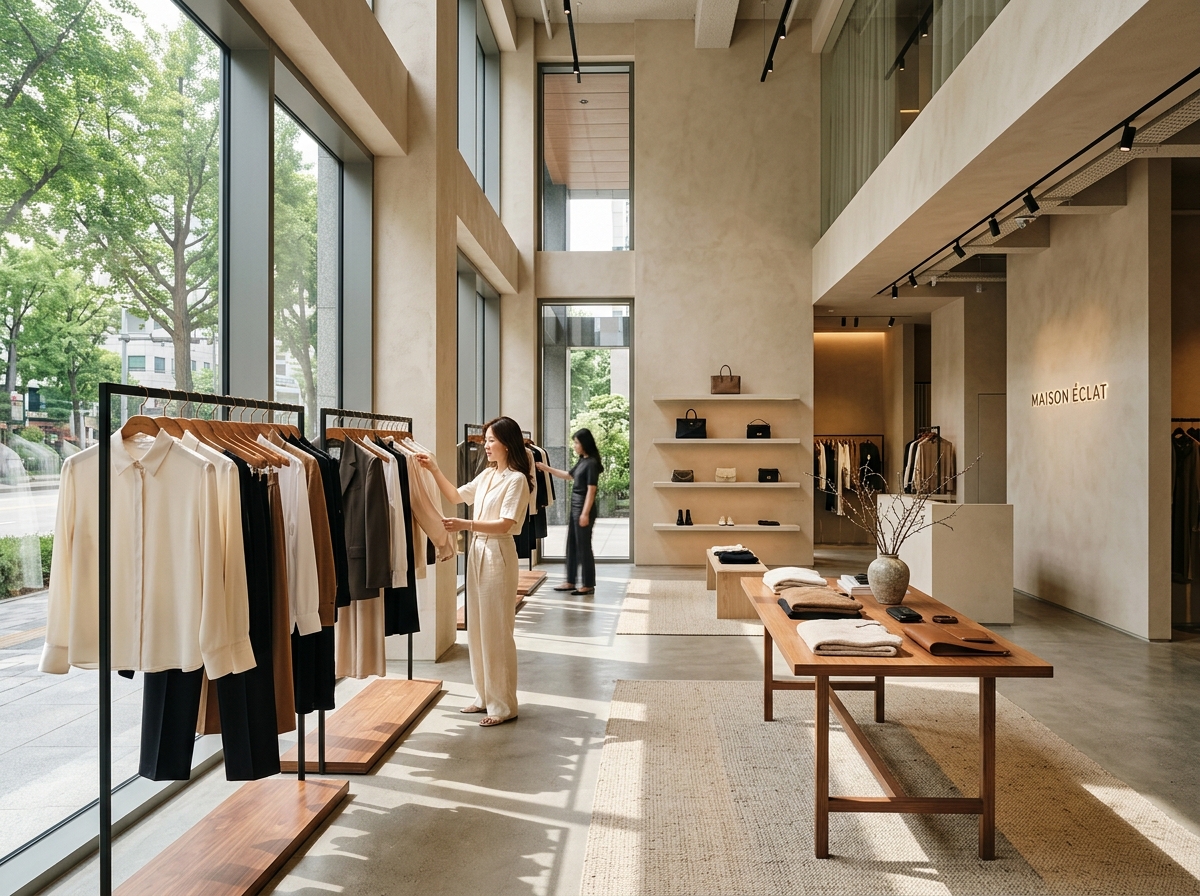 Retail and Ecommerce customer shopping